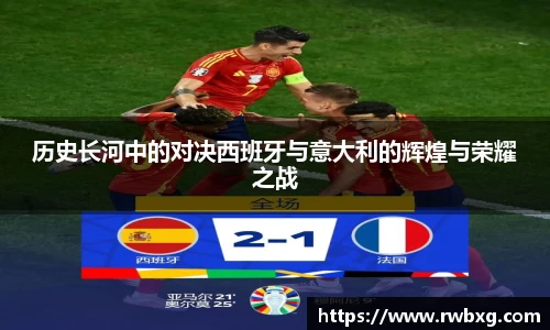 历史长河中的对决西班牙与意大利的辉煌与荣耀之战